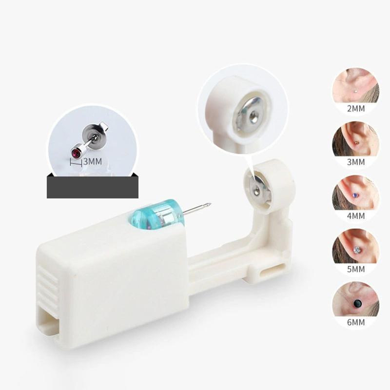 Einweg-Set für automatische Ohrlochstechpistolen, professionelles Ohrlochstechset der 2. Generation aus Edelstahl