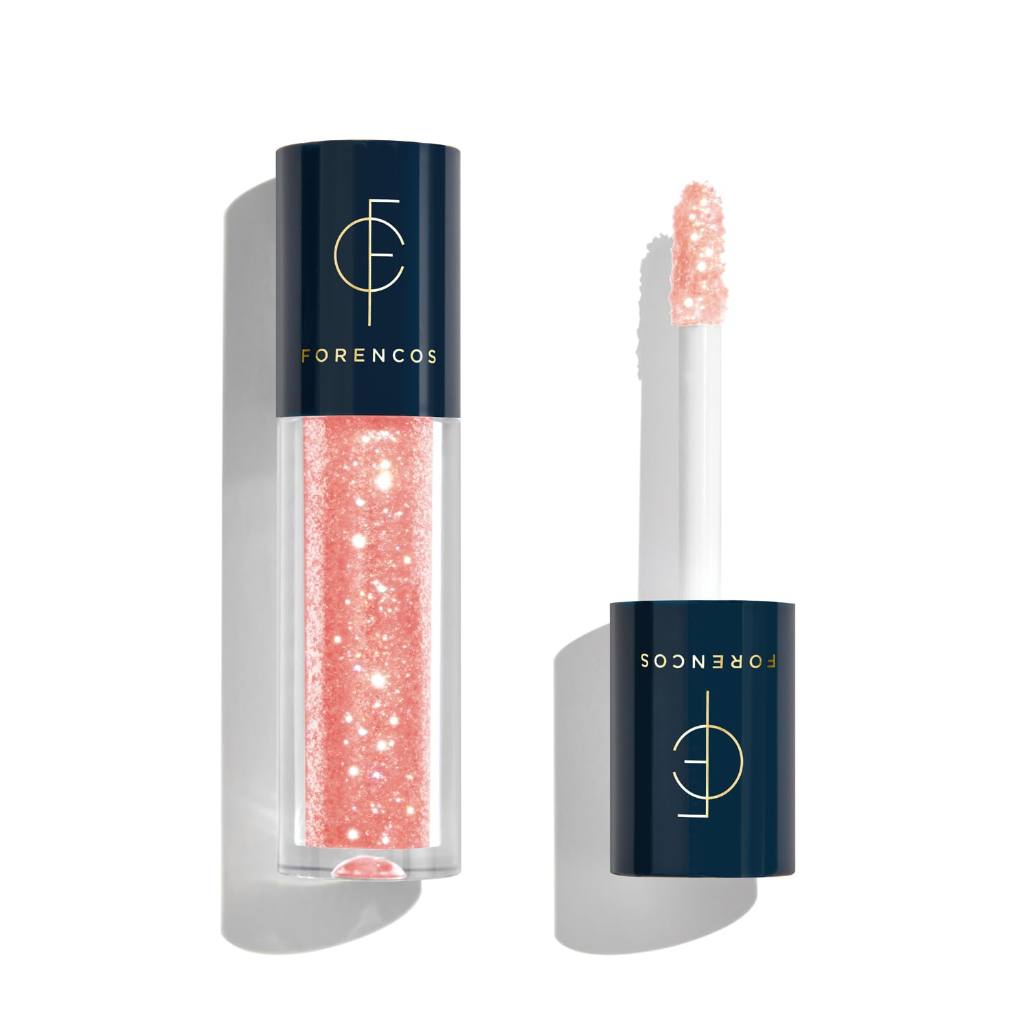 

FORENCOS METAL GLITZY Тени-глиттер для глаз с блестками, перламутром, устойчивые к смазыванию, стойкие, на водной основе (05 Глизе)