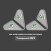 cqmes7 Silicone Car Logo Door Corner Cover Bumper Crash Scratch Protector Accessories For Skoda Kodiaq Fabia Kamiq Karoq Octavia 2 3