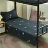 Bed Top Sheet for Single,Modern Soft Polyester Flat Sheet,Home Bed Linens,Kids Adult Student Dormitory Bedspread