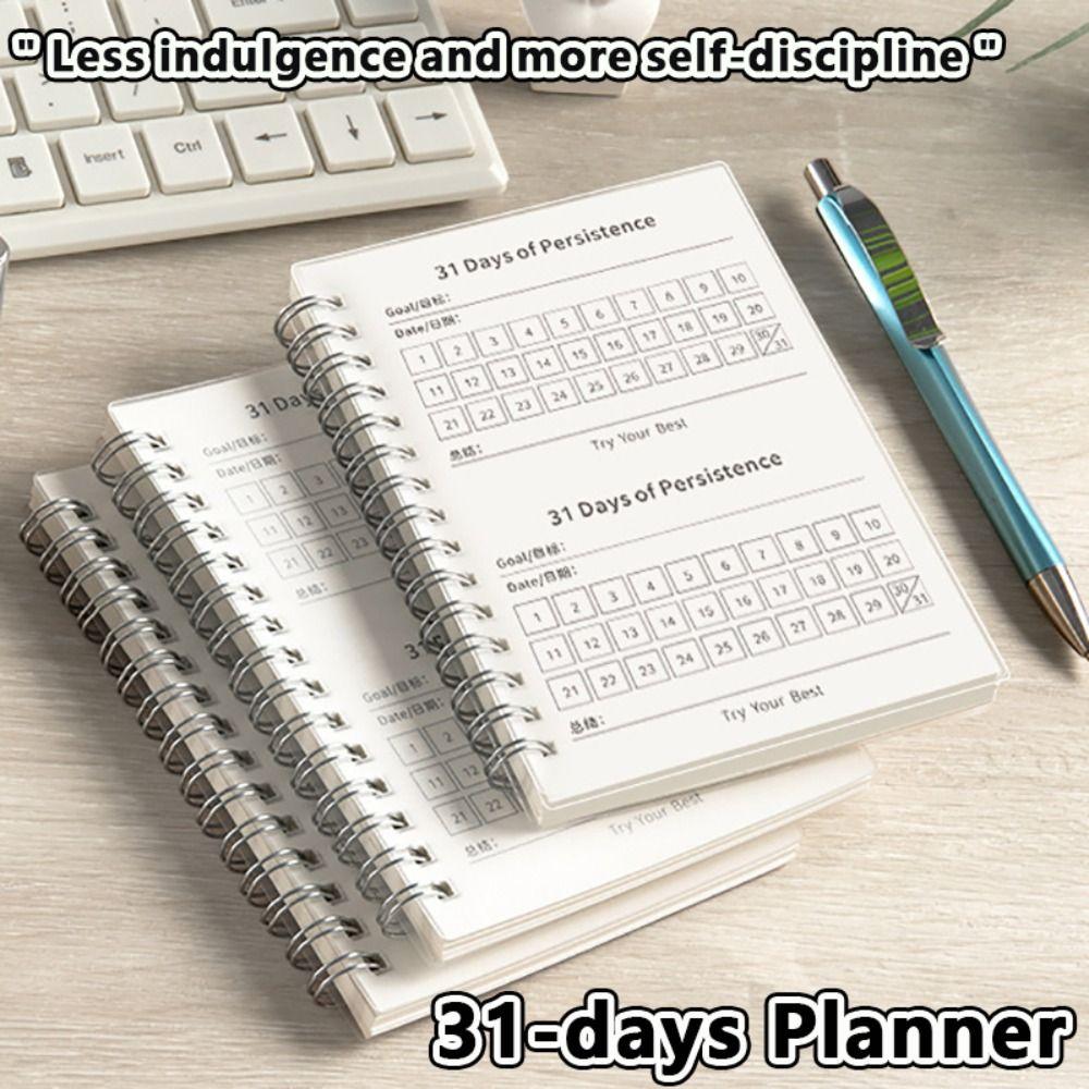 Student Specific Schedule Notepad A6 To Do List Memo New 31-days Planner Students