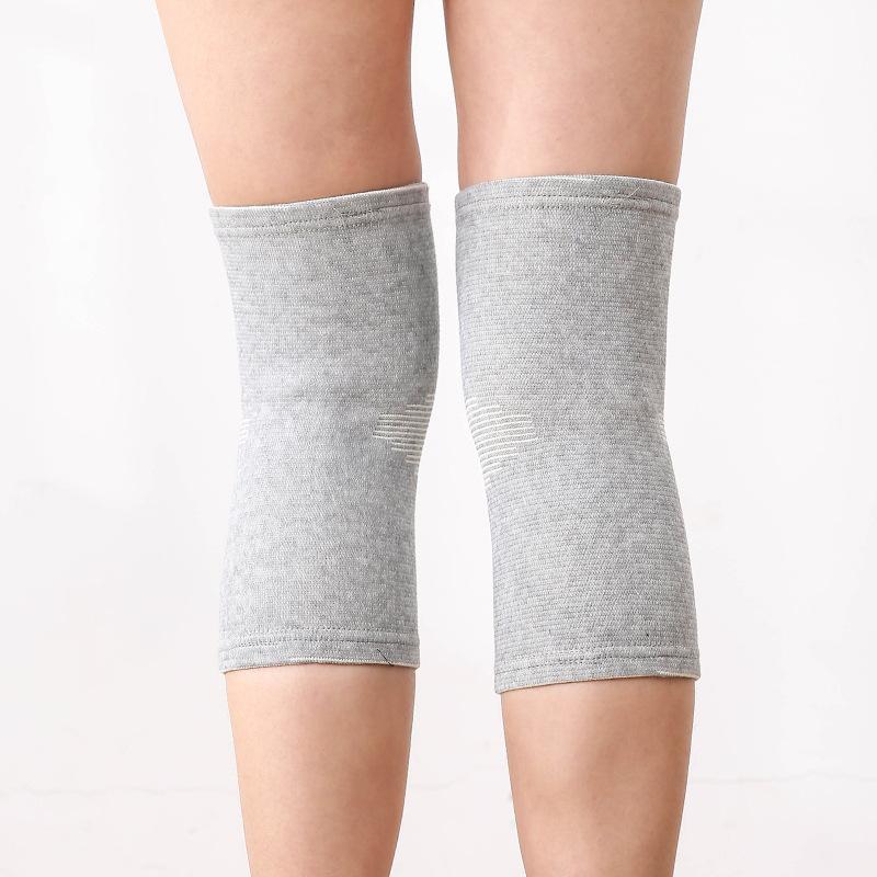 Bamboo Charcoal Knee Sleeve - Bamboo Knee Brace Bamboo Compression Knee Sleeve -Elastic Warm Knee Brace Bmboo Knee Sleeve for Ar