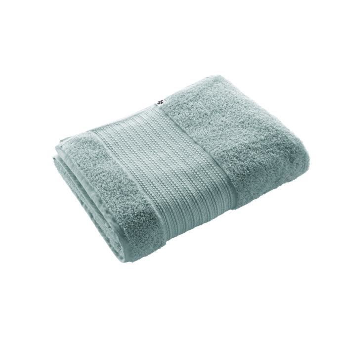 Serviette De Bain - GARANCE - Bleu Glacier - 90 X 150 Cm - 100% Coton Bio