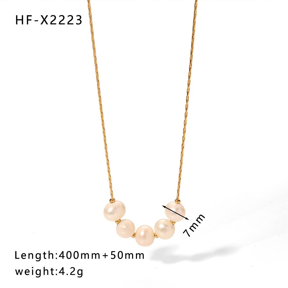 Stainless Steel Cat Eye Pendant Necklace For Women Gold Color Link Chain Neck Accessory