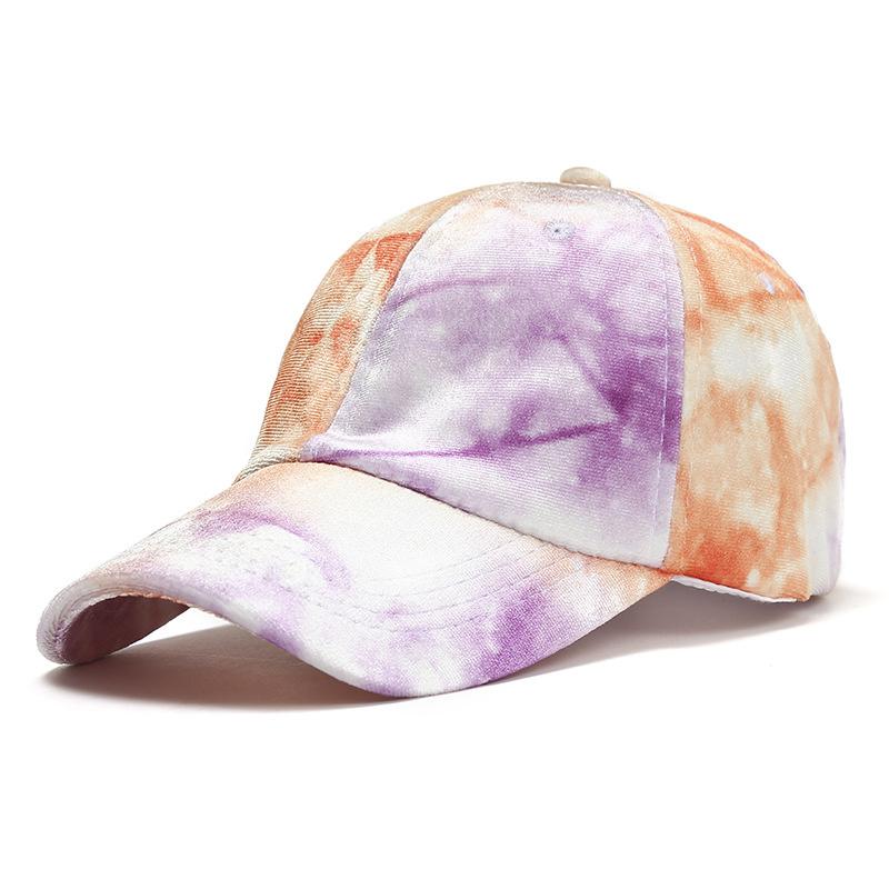 Neue bunte Batik-Baseballmütze, Unisex, modisch, Frühling, Herren, Damen, Liebhaber, Hut, Mütze, Outdoor-Sport, verstellbar, Sonnenschutz, Graffiti-Knochen