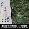 High-branch Handheld Mini Electric Saw Rechargeable Lithium Battery Single-hand Saw Pruning Felling 2-in-1 Cordless Pole Saw
