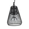 Reptile Heater Lamp Anti Scald Mesh Cage Lampshade Cover for Turtles Chicks Lizard Snake US Plug