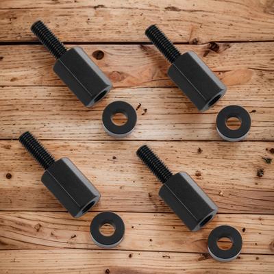 4 Stück Sitz-Anheb-Schrauben mit Abstandspads Sitzhöhenversteller ATV Sitz-Anheb-Halterungs-Kits für Can-Am Maverick X3