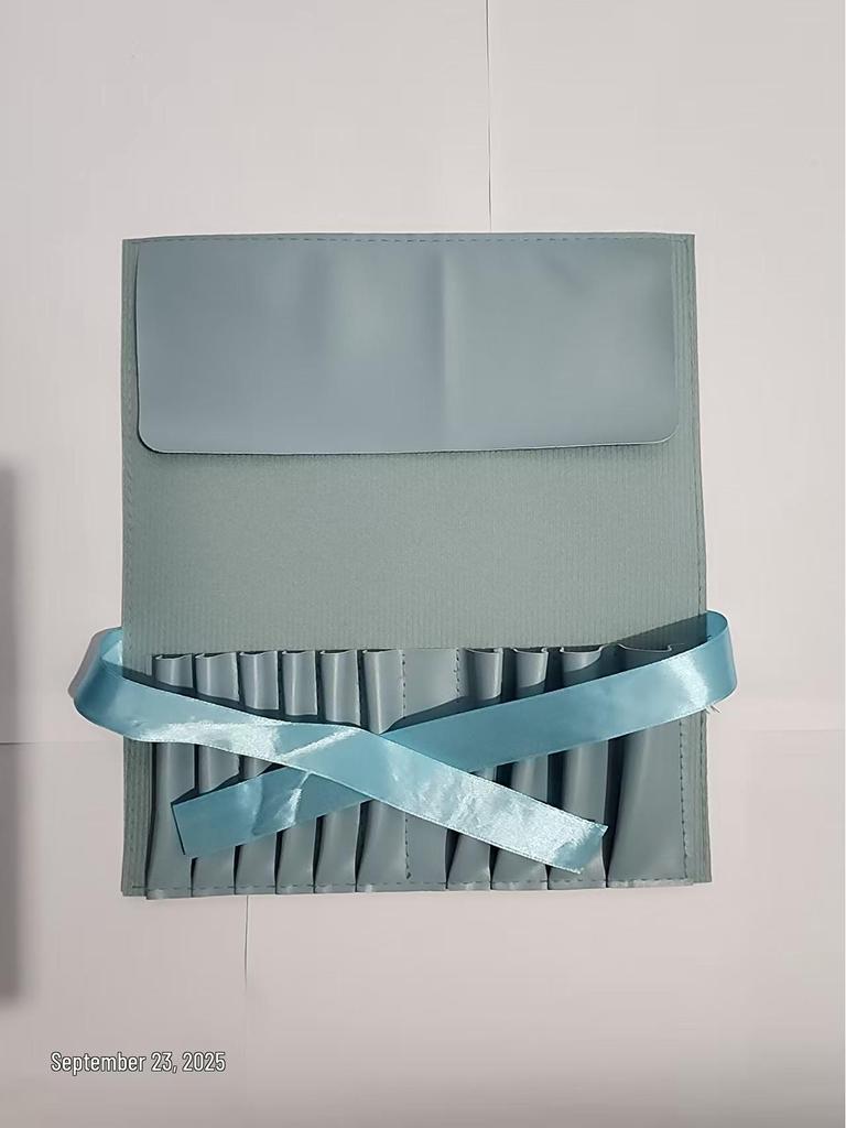 Portable Makeup Brush Storage Pouch for 5-15 Brushes