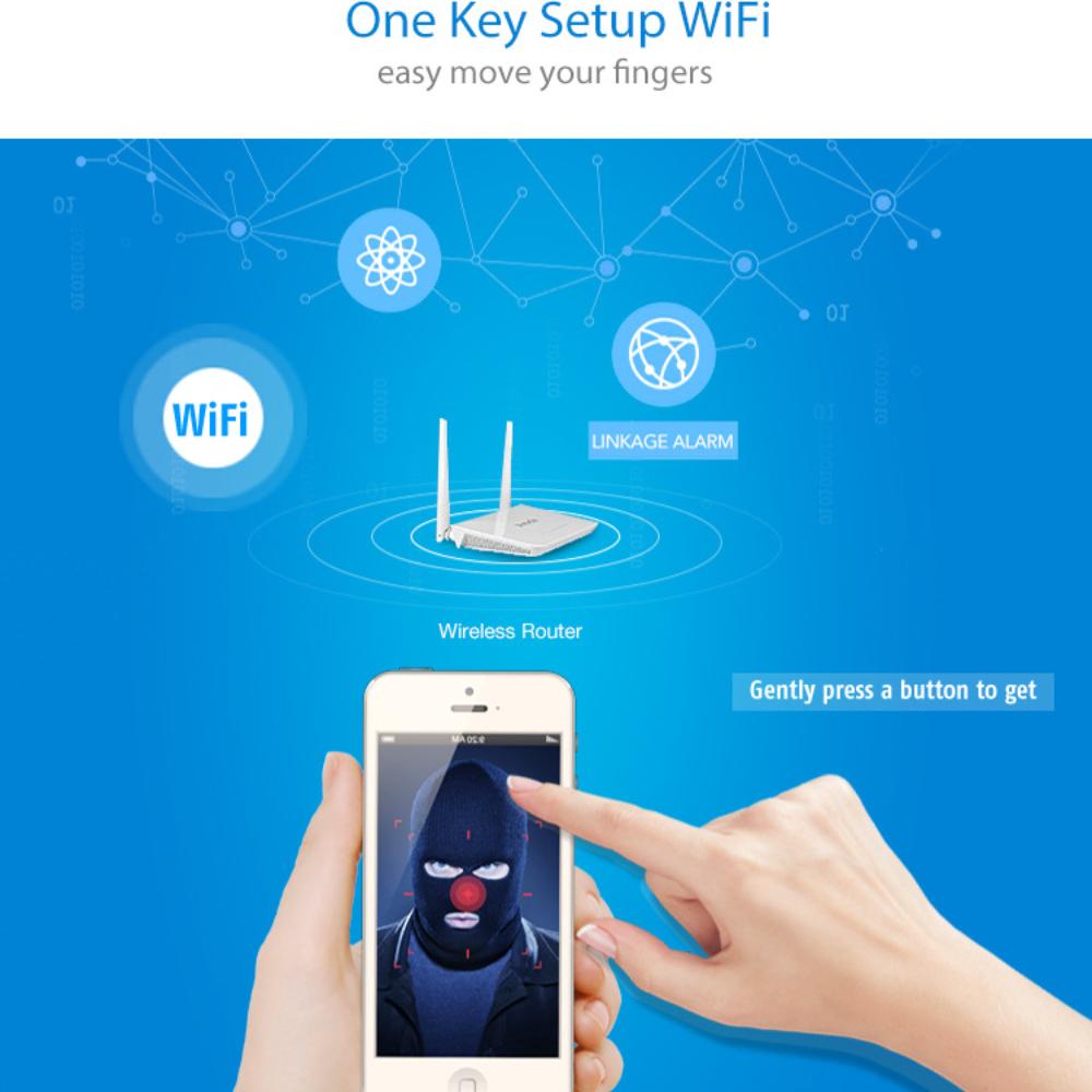 Tuya WiFi Innen-IP-Kamera Drahtlose Smarte Mini-Sicherheitskamera mit HD-Video, Bewegungserkennung & Fernanzeige