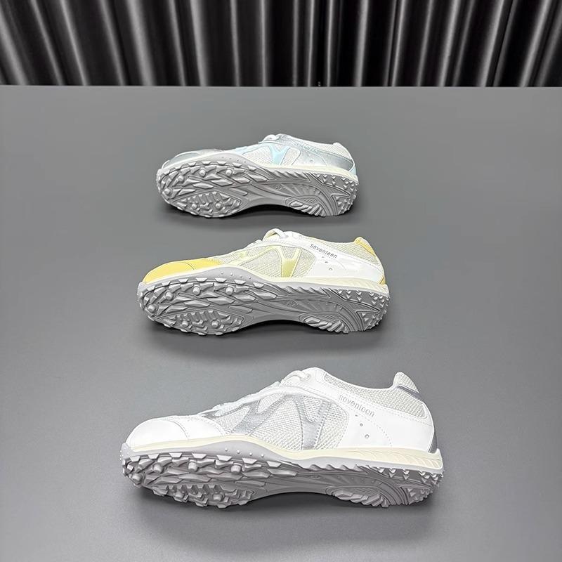 Mesh little white shoes women's summer new thick-soled, light, comfortable and breathable casual sports shoes women