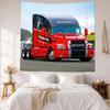 Kw Heavy Trucks Wall Decor Tapestry Art For Pet Memorial Birthdaywedding Party Backdrop Family Gift