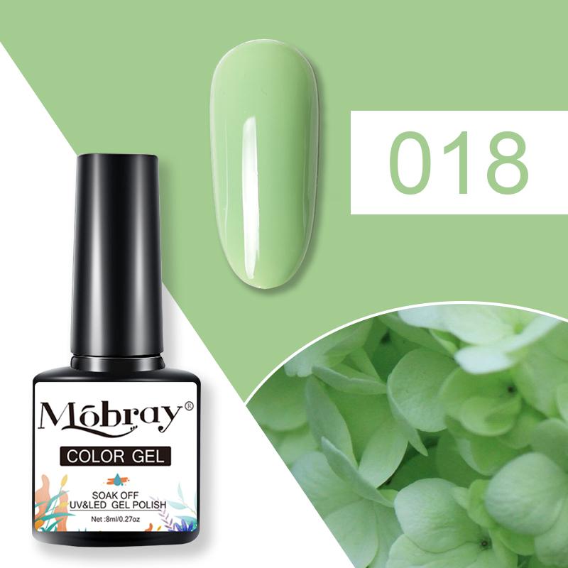 Mobray 80 Colors Gel Nail Polish 8ML Semi Permanent Gel Lacquer Soak Off UV Gel for Nail Art