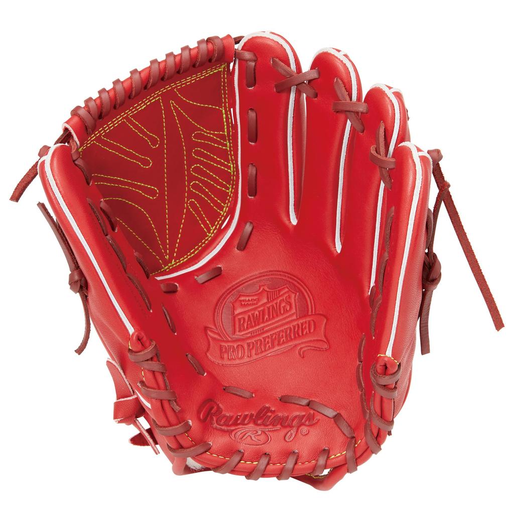 Rawlings baseball glove for hardball PRO PREFERRED wine size thrower on the left adults, [pitcher's glove] GH4PRJ205FB, color, 11.75 inches.