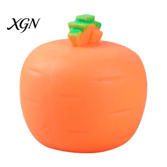 Cute Rabbit Squeeze Toy Carrot Fidget Toys Easter Bunny Stress Relief Sensory Slow Rise Ball Birthday Party Favors for Autistic Children Adult
