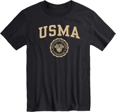 Barnesmith Krátký rukáv Tričko Unisex Heritage Logo NCAA Koleje Kulatý výstřih Krátké rukávy 100% Bavlna Tričko Vrcholy 51035