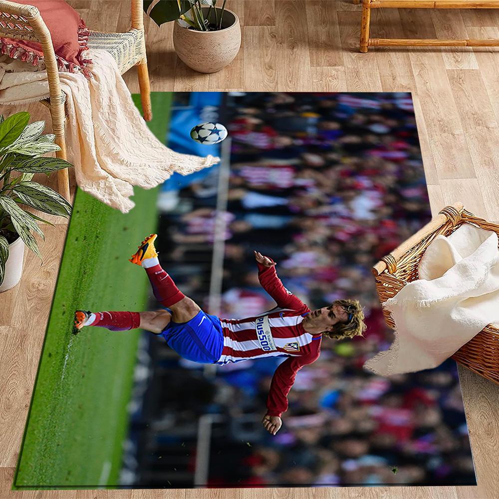 Atletico Madrid Player Carpet Suitable for Decorate room Dining Room Dormitory Game Room Antislip Carpet Office home decor