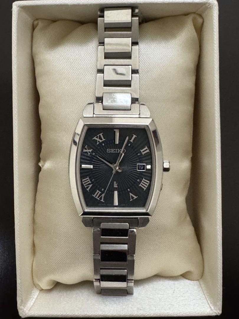 

[USED] SEIKO LUKIA Watch SSQW059 Solar Radio Wave Titanium 10 ATM