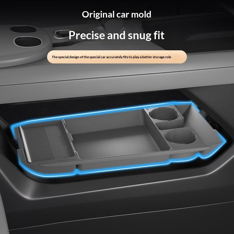 Suitable for Changan Uni-z Center Control Storage Box Armrest Box Lower Storage Storage Pad Car Interior Restoration Accessories
