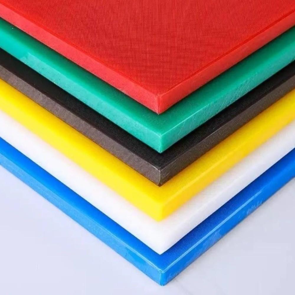 Square Plastic Cutting Board Non-Slip Cutting Plate Mat Easy To Clean Charcuterie Board Kitchen