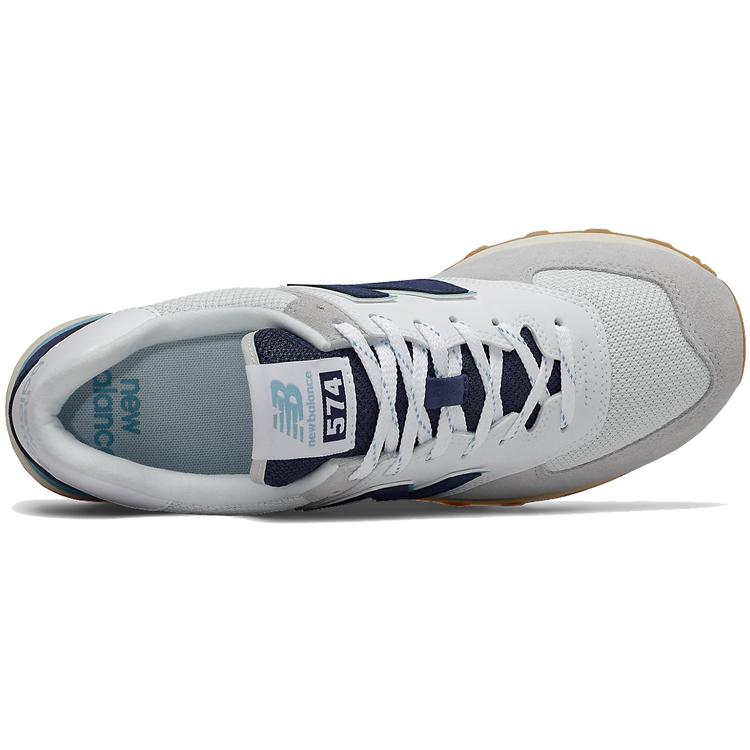New Balance 574 Core Plus Modrá jako dešťový mrak