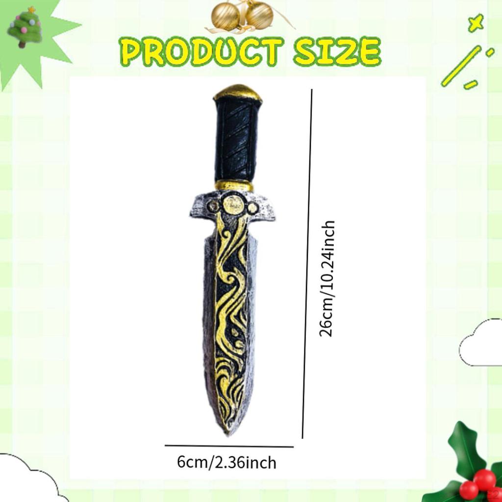 Fake Martial Arts Costume Realistic Cosplay Toy Short for Outdoor Activities Game