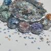 Gradient Butterfly Sequin Nail Art Decorations - Colorful Starry Sky DIY Materials