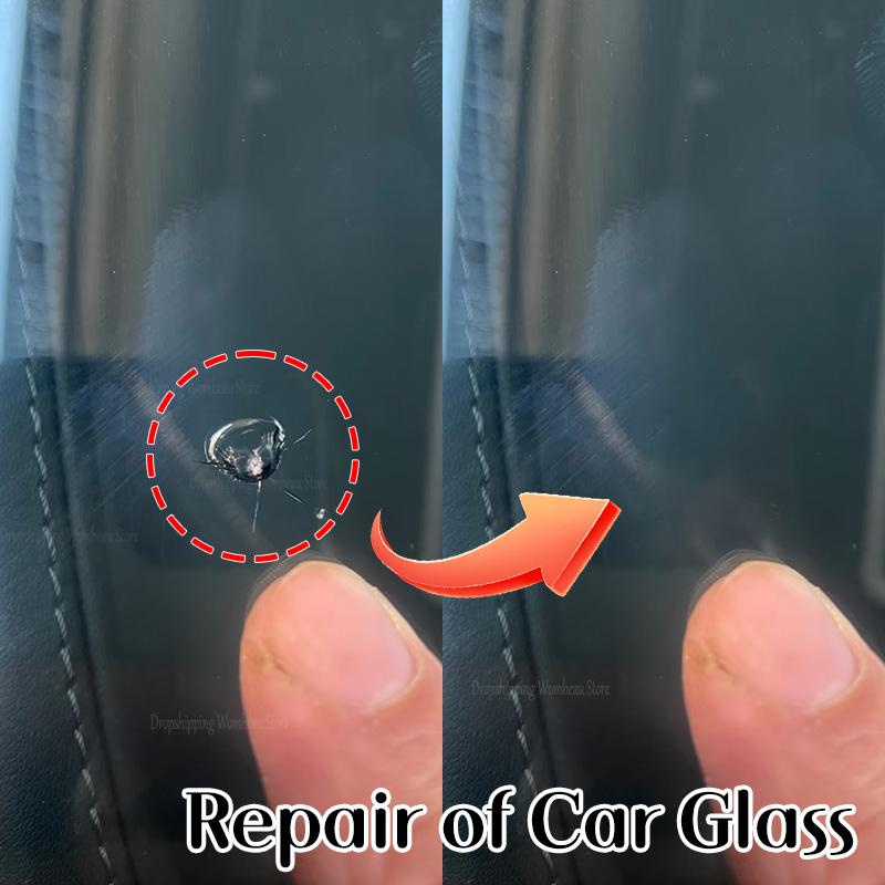 Car Glass Repair Window Cracks Gone Kit Remove Scratch Automobile Truck Motorcycles Broken Repair Windscreen Crack Recovery Set