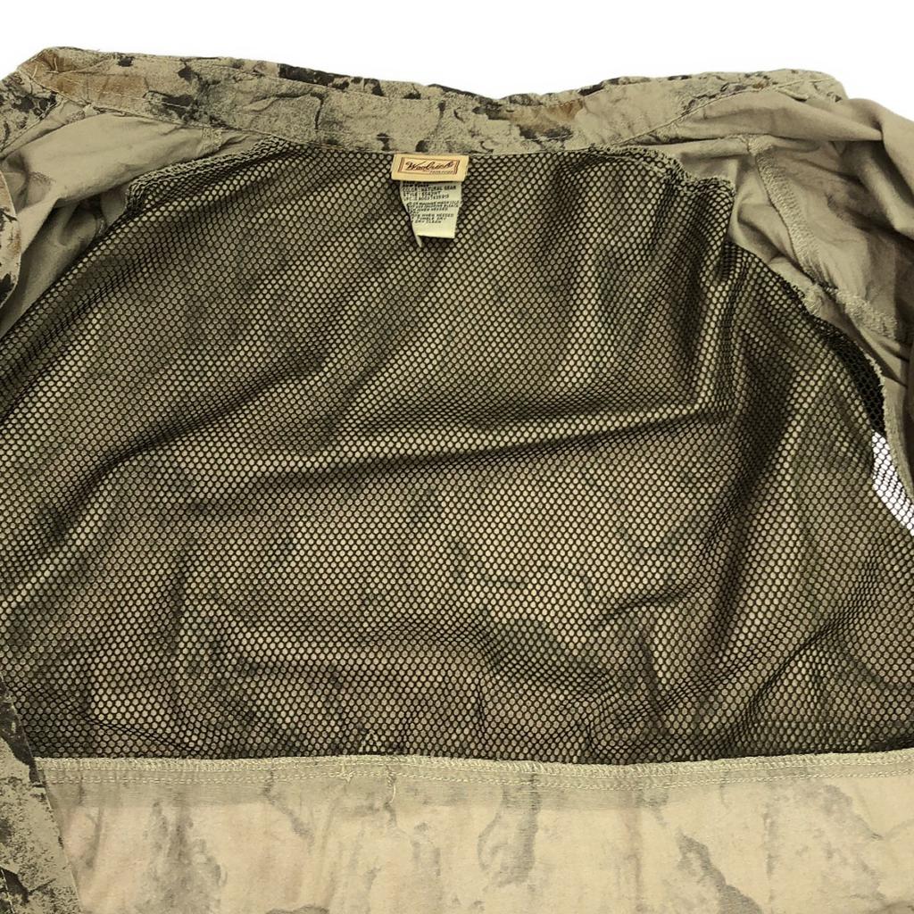 WOOLRICH 90s Old Uneven dyeing Long sleeve Button down shirt Men's Used