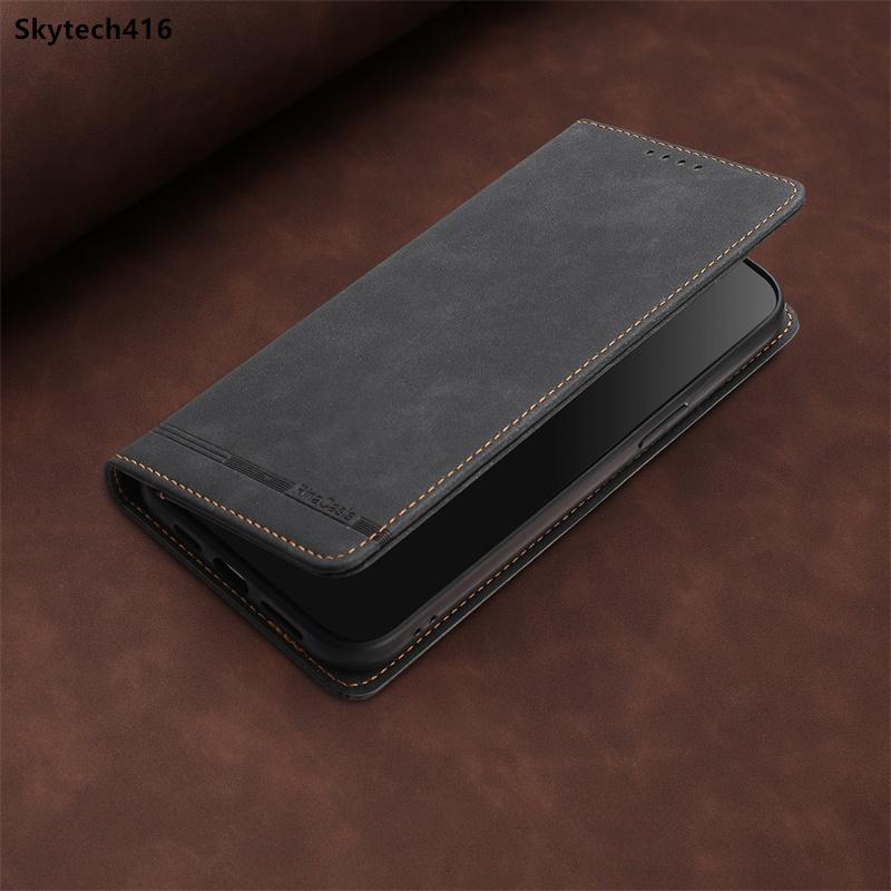 Flip Leather Case For Realme Narzo 20 30A 50 60X 70 70X 80 80X N53 N63 N65 Pro 4G 5G Casing Phone Cover Wallet Card Slot Shockproof Anti-Drop