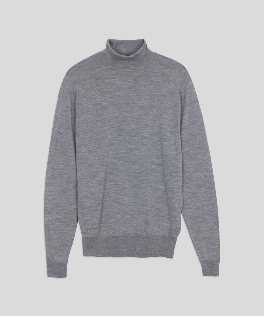 Jonseumedeulli Cherwell Merino Wool Roll Neck Knit Classic 10 Colors (B Type)
