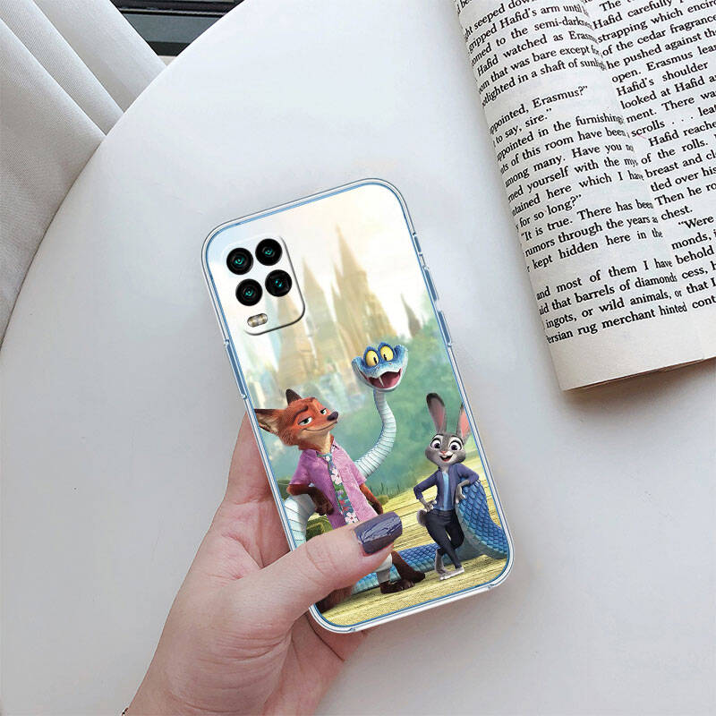 Coque de téléphone MH158 Zootopia pour Motorola G34 G32 G31 G14 G15 G84 G62 E32 G24 G72 G71 G73 G85 G200 G60 G52 G51 G50 G42 G41 G32 G30