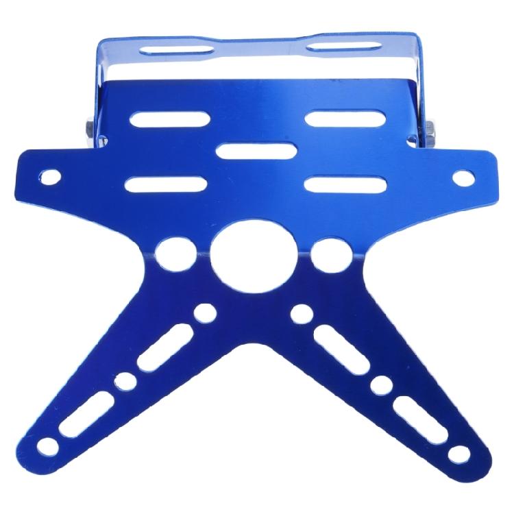 Heavy Duty Bike License Plate Bracket sSimple to Attach License Plate Frame Aluminum for Daily Riders & Commercial Use