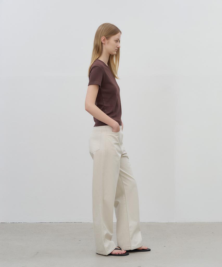 Loteu Coverstitch Cotton Tee_5 Color