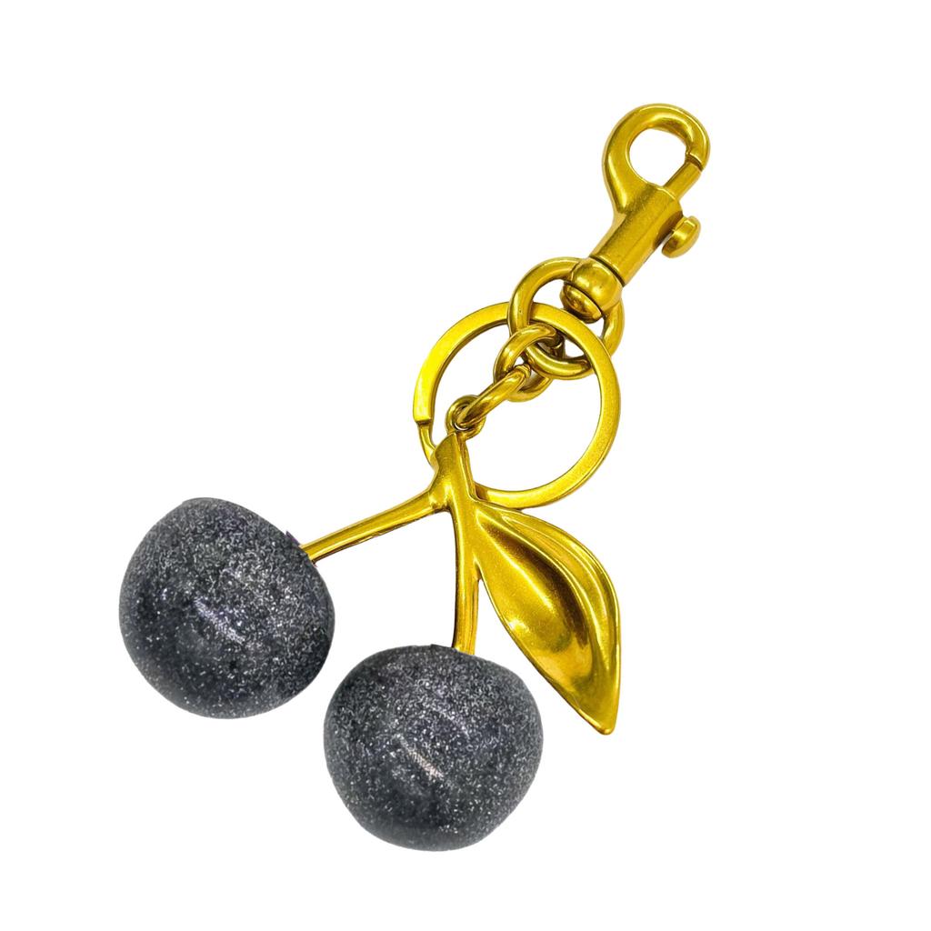 Beautiful Cherry Accessory Fashionable Keychain Key Ornament Cherry Keyrings Suitable for Parties and Casual Outfits