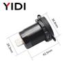 Dual USB Fast Car Charger 4.2A LED Light Display Waterproof Cigarette Lighter Power Socket 12V 24V Motorcycle Auto Truck Boat