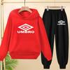Kinderkleidung Buchstabe Marke Aufdruck Hoodie Pullover 3-12 Jahre Jacke Sweatshirt+Hose 2-teiliges Set Jungen Mädchen Freizeit Sport Jogginganzug