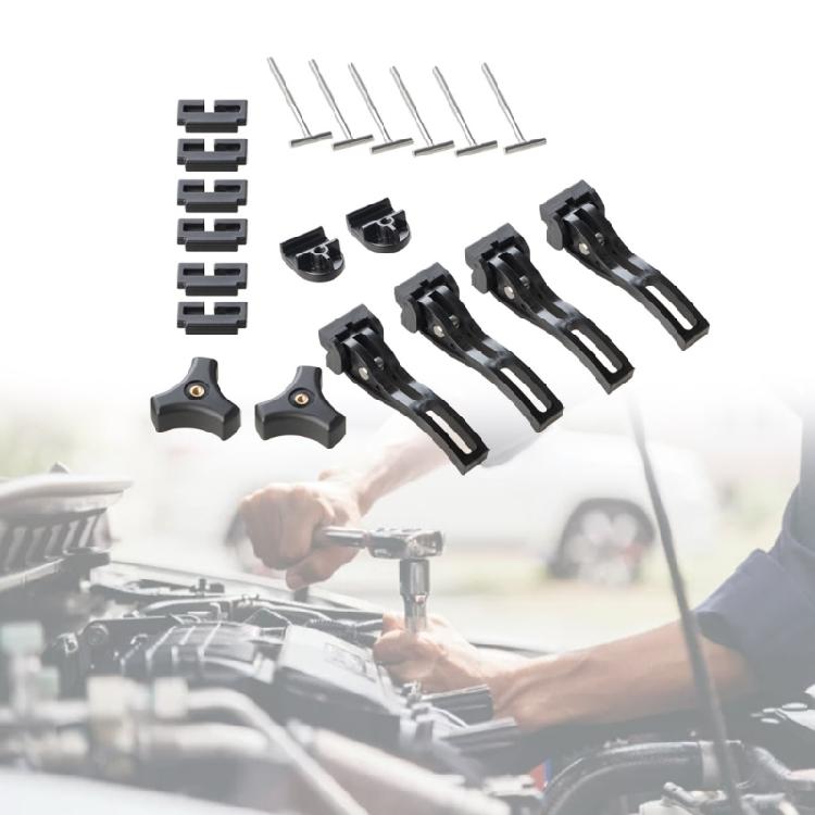 Replacement Parts for Hard Tri-Fold Tonneau Cover Kit T-Bolt, Rear/Front Clamp