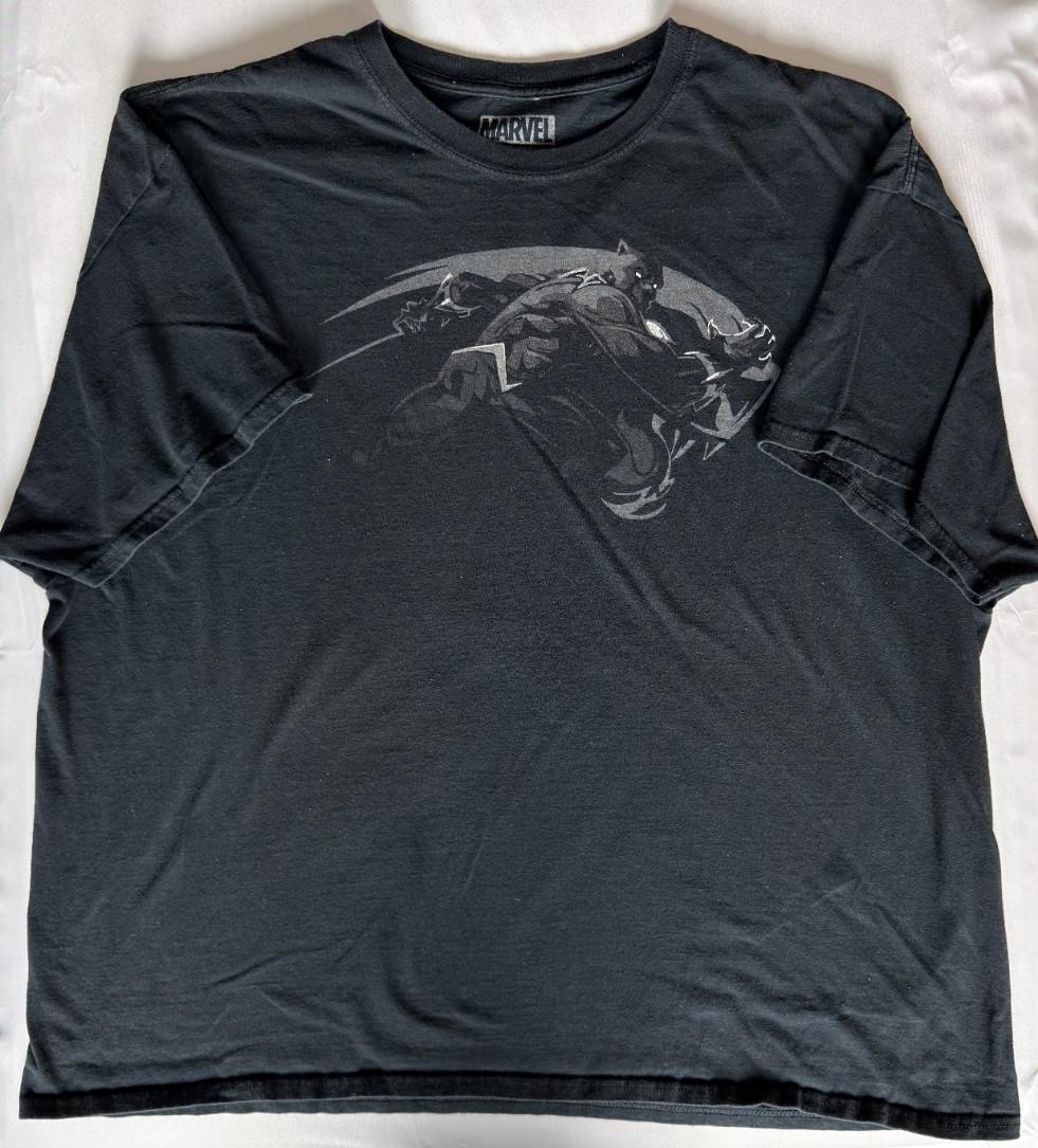 Marvel Black Panther Loot Wear Exclusive T-Shirt 3XL Black Unisex Tee Unisex T-Shirt S