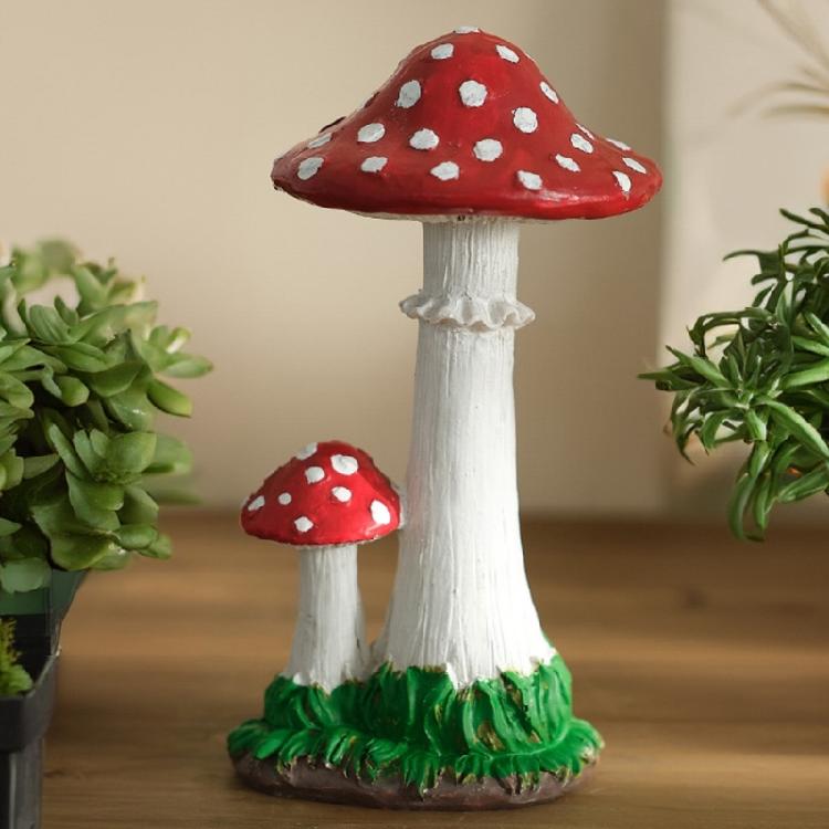Outdoor Artificial Mushroom Resin Statue Ornament Garden Decors for Landscape Courtyard Kindergarten and Lawn Decoration