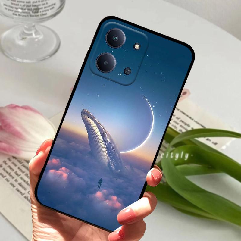 Phone Case For Xiaomi Redmi 15C 171mm Back Cover Black Silicone Soft TPU Funda For Poco C85 C 85 4G Case Coque Shockproof Bumper