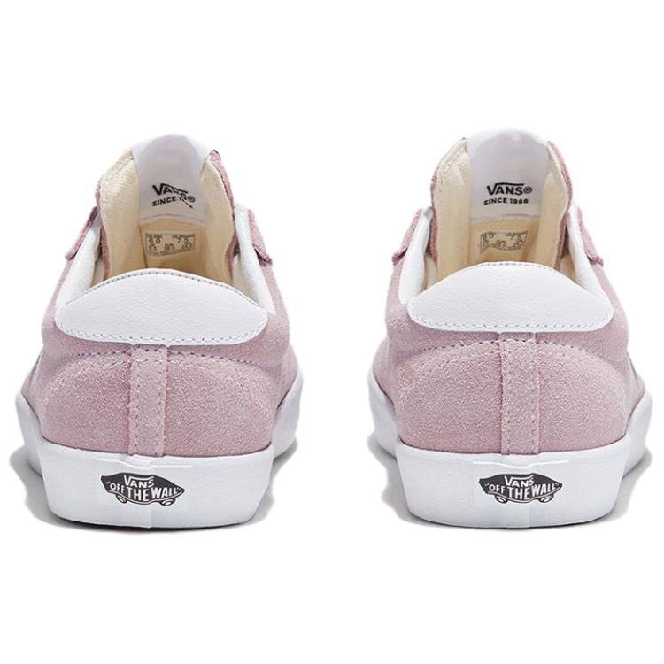 Vans Comfortable Versatile Low-Top Skate Shoes Unisex Sneakers Pink White VN000CTDBLT