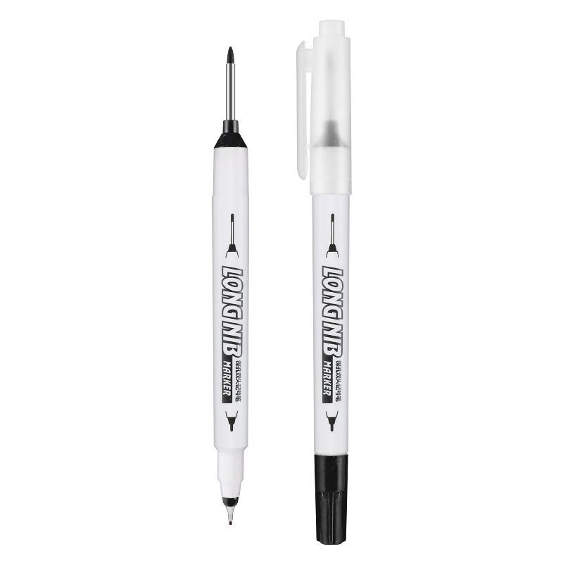 Wannian Sheng Double Head Deep Hole Waterproof Woodworking Marker
