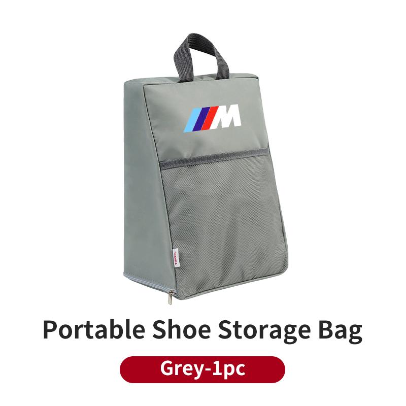 

Горячие 2025 Мужские Женские Обувь Хранение Сумка На Открытом Воздухе Путешествия Дом Кроссовки Органайзер Для BMW Power Performance M5 M6 F30 F10 E87 X3 X5 X6 серый