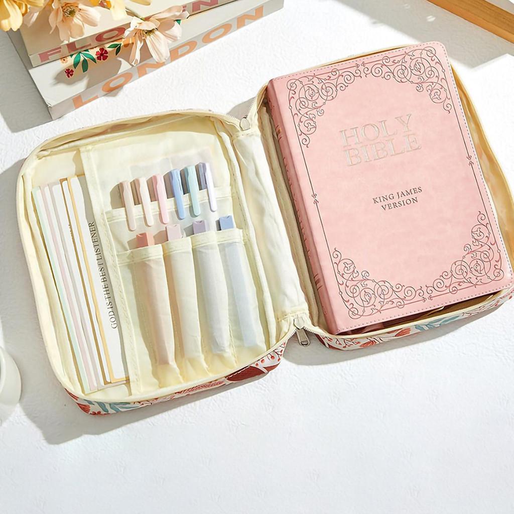 Handheld Book Organizer With Zipper For Cds Magazines Stationery And Gift Use