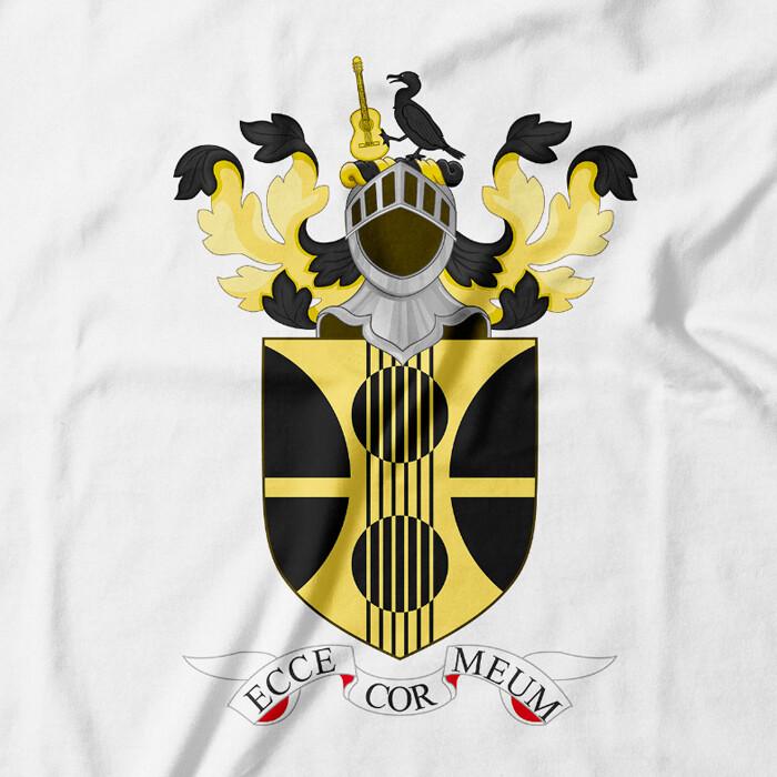 

Sir Paul McCartney Coat of Arms The Beatles T-Shirt John Lennon Rock music UK Unisex T-Shirt XXXL