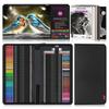 HIFORNY Colored Pencil Set for Adults 72 Colored Pencils with Coloring and Color Chart Gift Boxed and Zippered Case 80-Piece – Soft-Core Sketchbook,