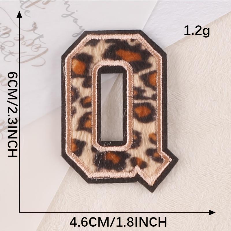 3pcs Flannel Iron-On Letter Patches, Embroidered Letter Patches, Suitable for Clothing, Dresses, Hats, Jeans, Shoes, Bags, DIY Materials