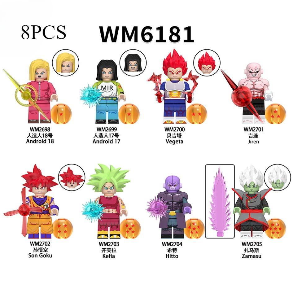 

Фігурки Дії Аніме Dragon Ball Super Saiyan Son Goku Vegeta Подарунки Колекційні Z WM6184 WM6181 WM6177 від Round Sensory Міцні Стискаючі Пружні