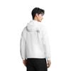 Calvin Klein Overlapping Letter Print Hooded Jacket Men Outerwear White J323211-YAF
